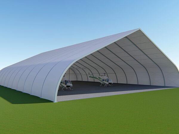 curve tents for helicopter