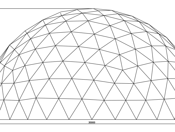 dome tents 2d structure